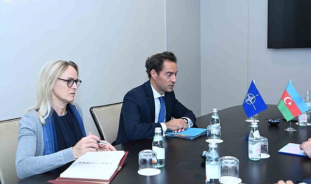 Bayramov, NATO Genel Sekreteri'nin Özel Temsilcisi Kolomina ile görüştü