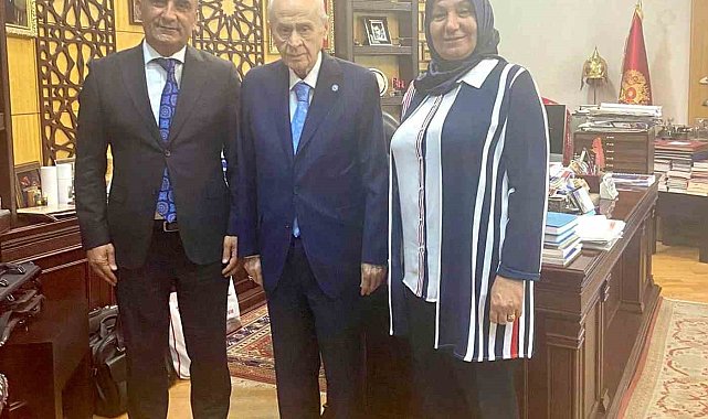 Belediye Başkanı Özdemir'den Bahçeli'ye ziyaret