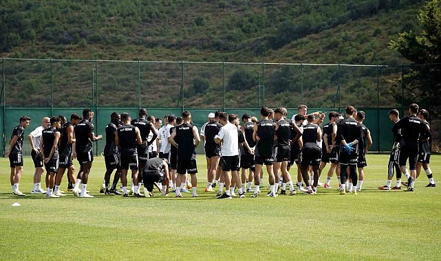 Beşiktaş, yeni sezon hazırlıklarını sürdürdü