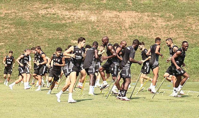 Beşiktaş, yeni sezon hazırlıklarını sürdürdü
