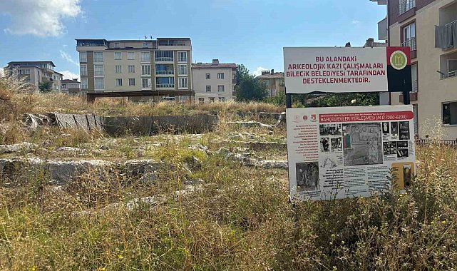 Bilecik'te 9 bin yıllık yaşam alanı otluğa döndü