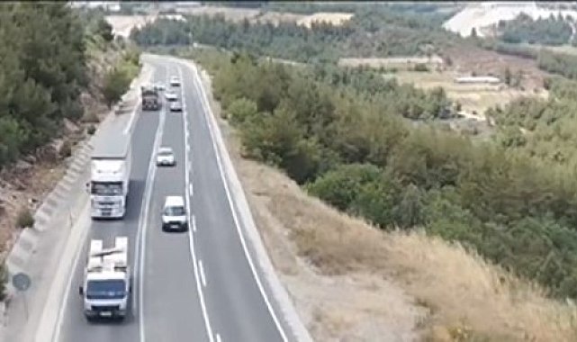 Bilecik'te dron denetimlerinde 13 araç ve sürücüsüne 19 bin 578 TL para cezası