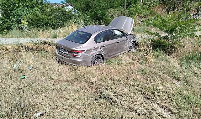 Bilecik&#039;te meydana gelen trafik kazasında 1 kişi yaralandı