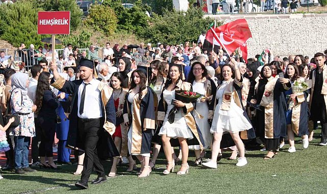 Bilecik&#039;te mezuniyet coşkusu yaşandı