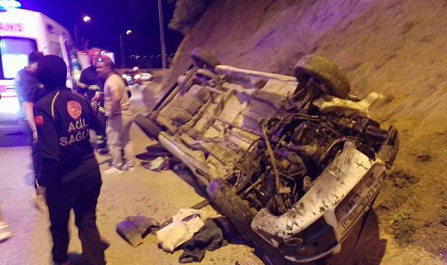 Bilecik'teki trafik kazasında 2'si çocuk 4 kişi yaralandı