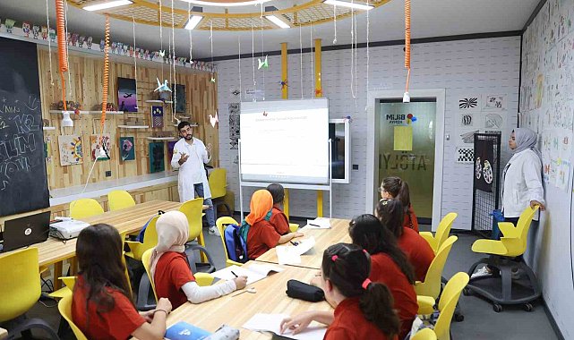 Bilim Konya Yaz Okulu'nda öğrenciler bilim ve teknolojiyle iç içe oluyor