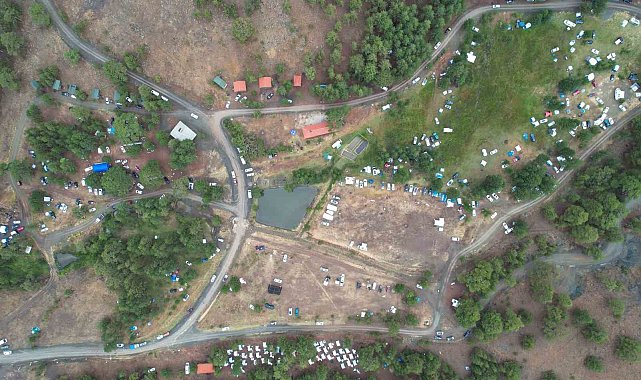 Bin 700 rakımlı Topuklu Yaylası'nda uzayın derinliklerini fotoğrafladılar