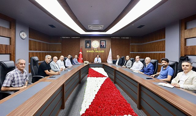 Bingöl Kent Konseyi, çalışmalar hakkında Vali Usta'ya bilgi verdi