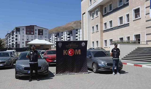 Bitlis'te sahte rapor operasyonu: 17 araca el konuldu