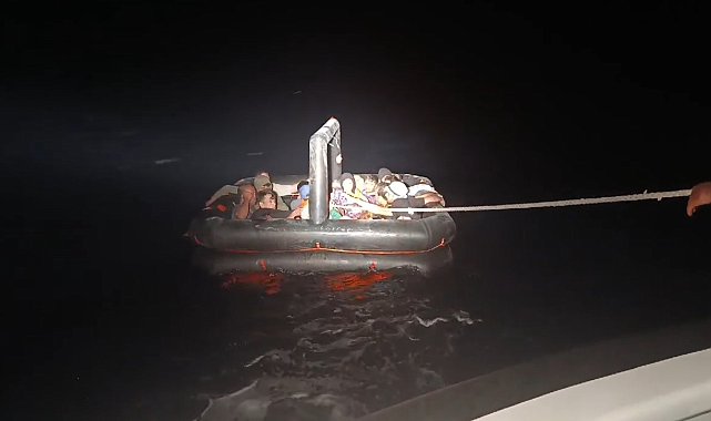 Bodrum'da 20 düzensiz göçmen yakalandı, 20 düzensiz göçmen kurtarıldı
