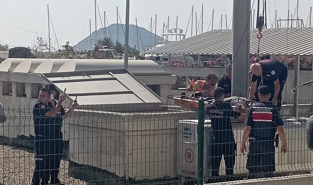 Bodrum'da metan gazı zehirlenmesi: 1 ölü, 2 yaralı