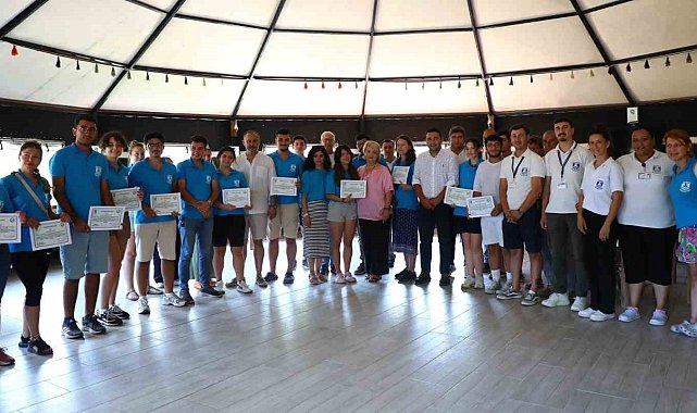 Bodrum'daki kampın birinci dönemi tamamlandı
