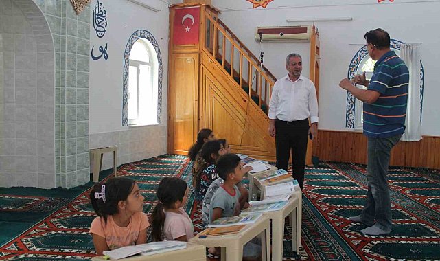 Bozdoğan'da Yaz Kur'an Kurslarına yoğun ilgi
