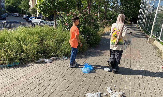 Buca'nın sokakları çöplüğe döndü