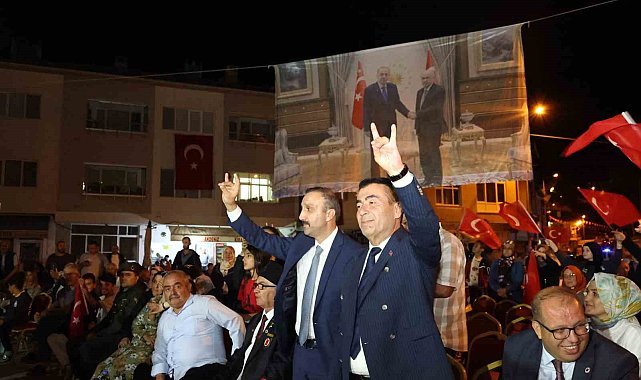 Bünyan'da Milli Birlik ve Demokrasi ruhu yoğun katılımla yeniden yaşandı
