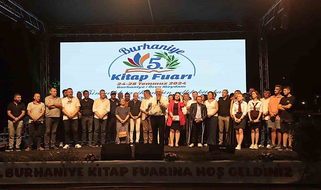 Burhaniye 5. Kitap Fuarında coşkulu final
