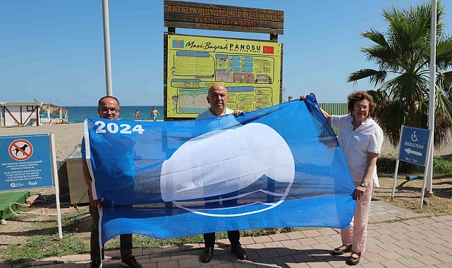 Büyükşehir'in 17 plajına Mavi Bayrak