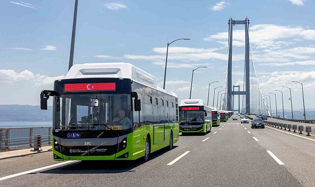 Büyükşehir'in yeni aldığı 81 otobüsten 30'u daha şehre ulaştı