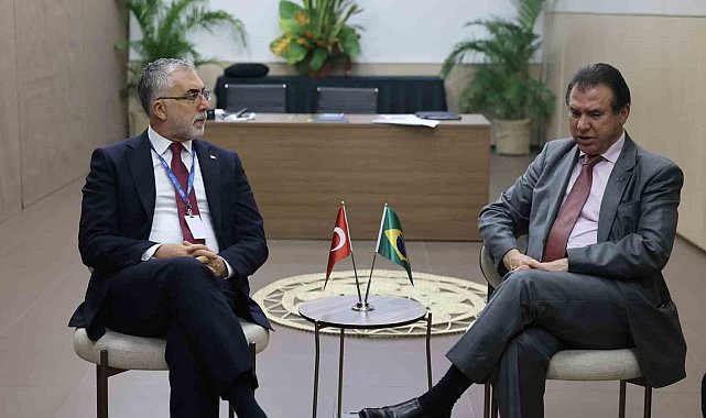 Çalışma ve Sosyal Güvenlik Bakanı Işıkhan, Brezilya Çalışma ve İstihdam Bakanı Luiz Marinho ile görüştü