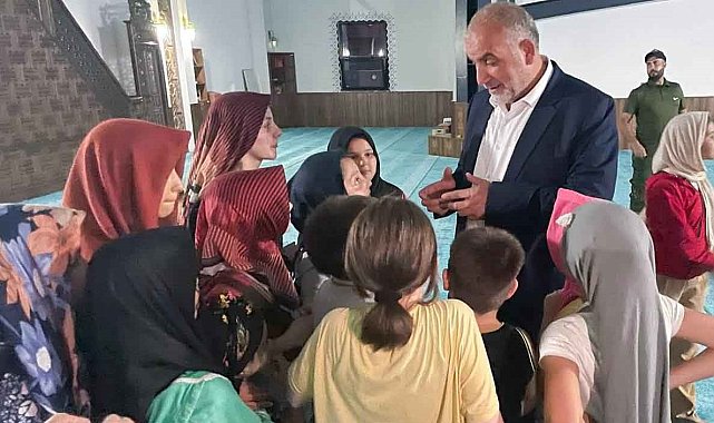 Canik'te camiler çocuk sesleriyle şenlendi