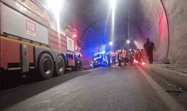 Cankurtaran Tünelinde kaza: 1 ölü