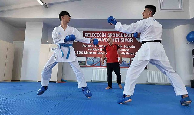 Çayırovalı karatecilerin hedefleri büyük