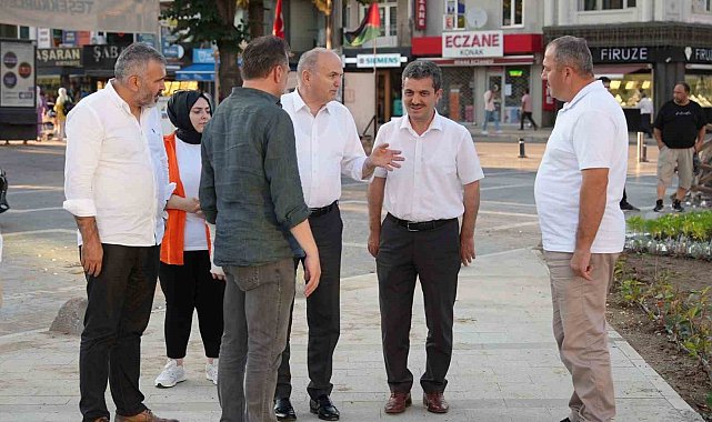 Cedidiye meydanı şeklini almaya başladı
