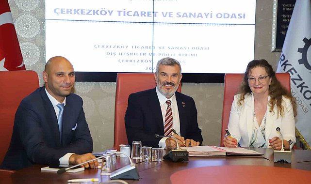 Çerkezköy TSO ile Bulgar Türk işadamları arasında iş birliği protokolü imzalandı