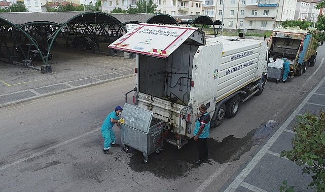 Çevre dostu Kocasinan'da daha hijyenik temizlik