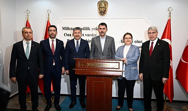 Çevre, Şehircilik ve İklim Değişikliği Bakanı Kurum Osmaniye'de
