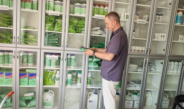 Çobanlar'da bitki koruma ürünü bayilerine yönelik denetim