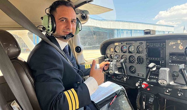 Çocukluk hayali pilotluk mesleğini yapmak için Tıp Fakültesini bıraktı