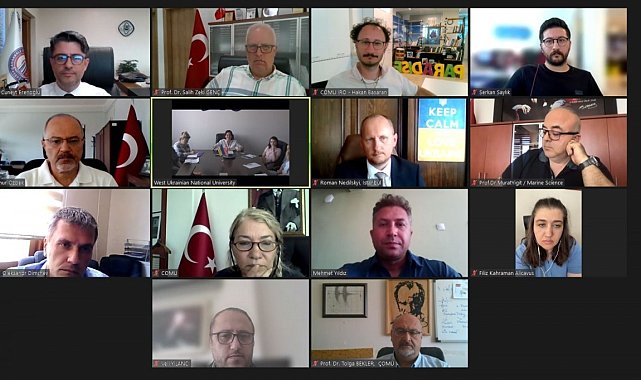 ÇOMÜ ile Batı Ukrayna Ulusal Üniversitesi arasında iş birliği