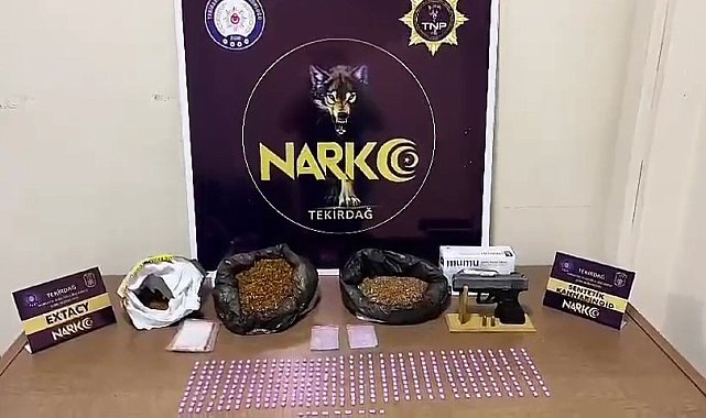 Çorlu'da uyuşturucu operasyonu: 3 kişi tutuklandı