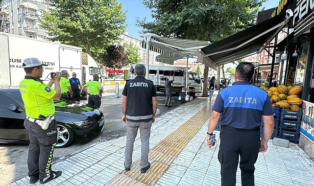 Çorum'da zabıta ekipleri işgaliye denetimine hız verdi