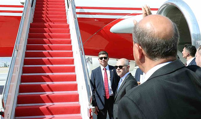 Cumhurbaşkanı Erdoğan KKTC'den ayrıldı