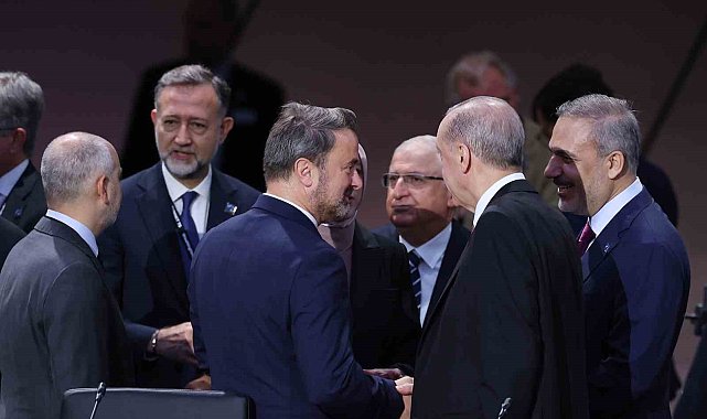 Cumhurbaşkanı Erdoğan, NATO Müttefik ve Ortak Devlet ve Hükümet Başkanları Toplantısı'na katıldı