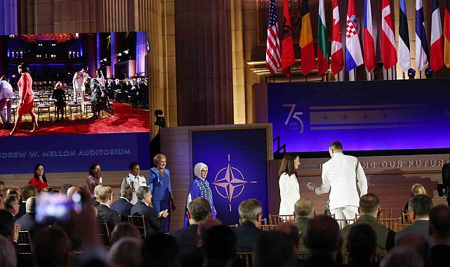 Cumhurbaşkanı Erdoğan, NATO'nun 75. Yılı Anma Etkinliği'ne katıldı