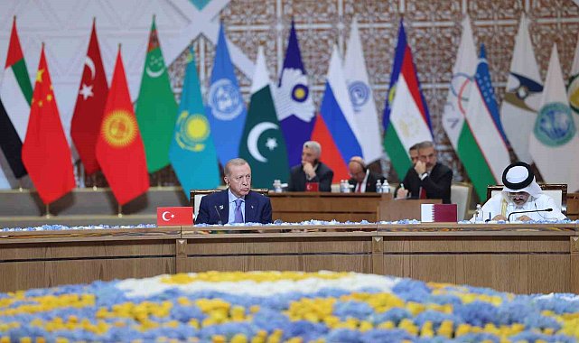 Cumhurbaşkanı Erdoğan: "Kural temelli uluslararası sistemin sütunlarının sarsılmakta olduğu bir dönemden geçiyoruz"