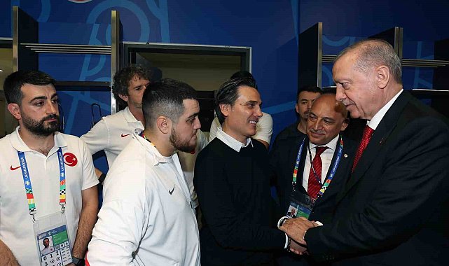 Cumhurbaşkanı Erdoğan'dan millilere tebrik