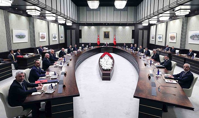 Cumhurbaşkanlığı Kabinesi, Cumhurbaşkanı Recep Tayyip Erdoğan başkanlığında Beştepe'de toplandı.