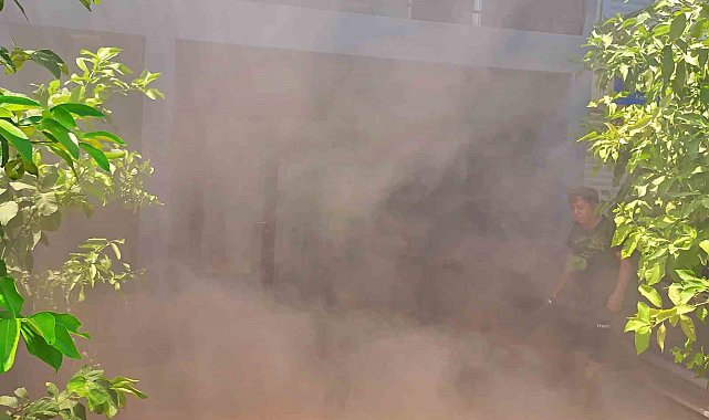 Dairede çıkan yangın kayıt dışı kiralamayı ortaya çıkardı
