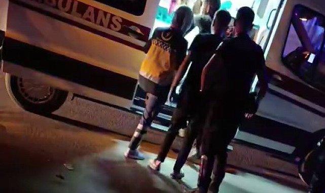 Darp ettiği eşinin yakınları tarafından darp edildi