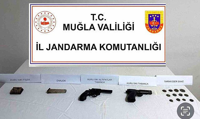 Datça'da tarihi eser operasyonu