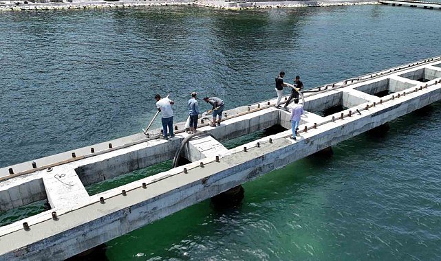 Değirmendere çekek yerinde hummalı çalışma