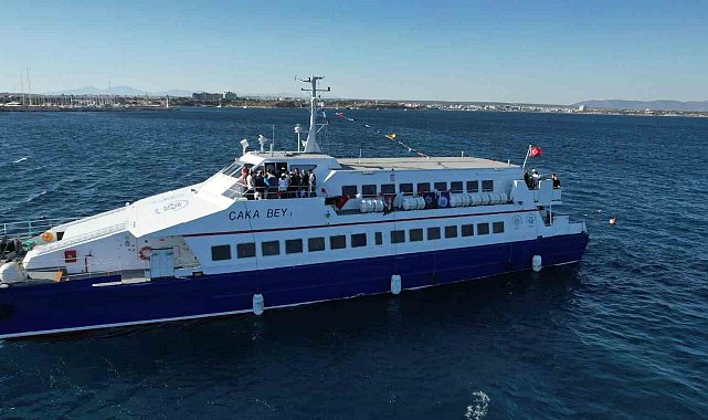 Deniz otobüs seferlerine yoğun ilgi