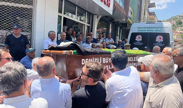 Denizlili iş adamı Yasin Tokat son yolculuğuna uğurlandı