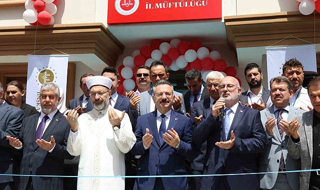 Diyanet İşleri Başkanı Erbaş, Eskişehir İl Müftülüğü binasının açılışına katıldı