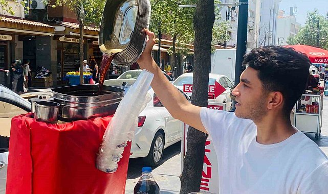 Diyarbakır'da 2 saatte hazırlanan içecek sıcak havaların vazgeçilmezi