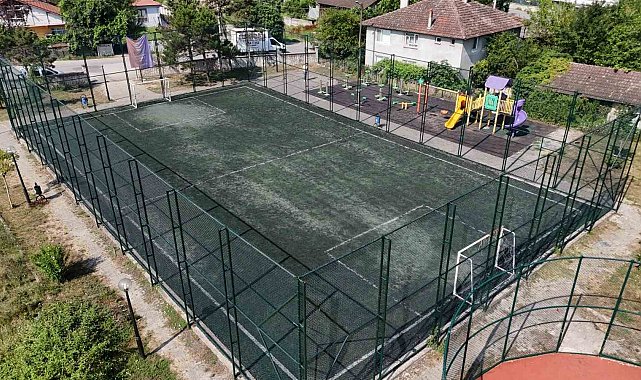 Düzce'de 14 amatör spor sahası yenileniyor